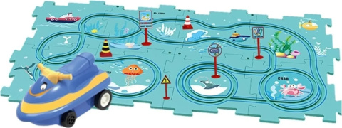 15 elementów/zestaw puzzli tor wyścigowy autostrada - ZOOMSTER Ocean