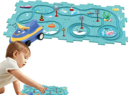15 elementów/zestaw puzzli tor wyścigowy autostrada - ZOOMSTER Ocean