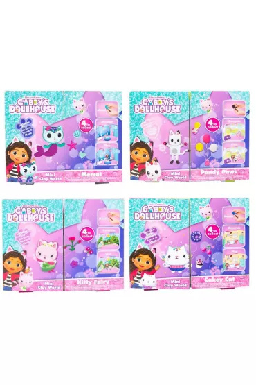 Koci Domek Gabi Mini Clay World 4rodz 70-0005 11511 Rms-Import
