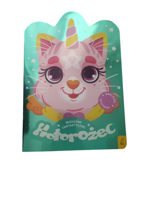 Magiczne-fantastyczne kolorowanka z naklejkami Magiczne-fantastyczne kolorowanka z naklejkami