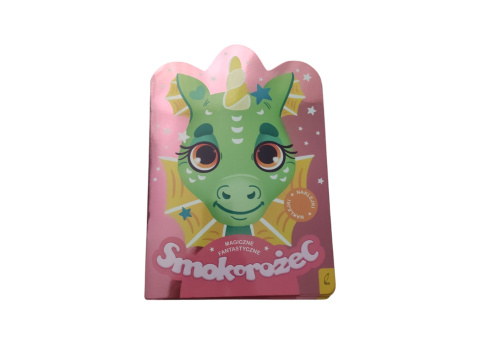 Magiczne-fantastyczne kolorowanka z naklejkami Magiczne-fantastyczne kolorowanka z naklejkami
