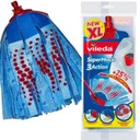 Mop paskowy Vileda SuperMocio 3Action Velour wkład do mopa okrągły