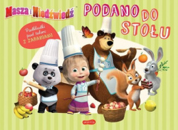 Podkladki pod talerz z zadaniami. Masza i niedżwiedż.
