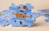 Puzzle interaktywne Tor wyścigowy kosmos.