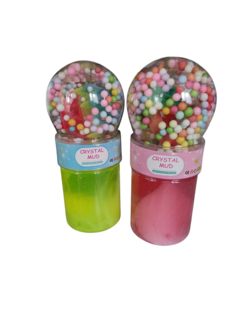 Slime zapachowy z kuleczkami i popitem 14cm. Slime zapachowy z kuleczkami i popitem 14cm.